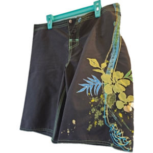 Roxy Quiksilver swim shorts trunks short Board bathing suit pool black blue sale